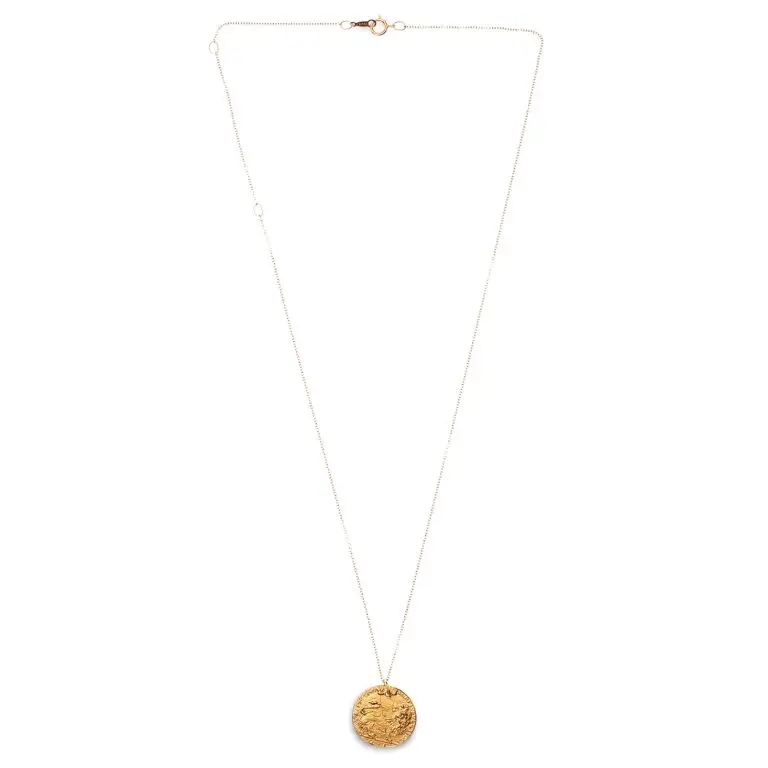 Leon medallion necklace