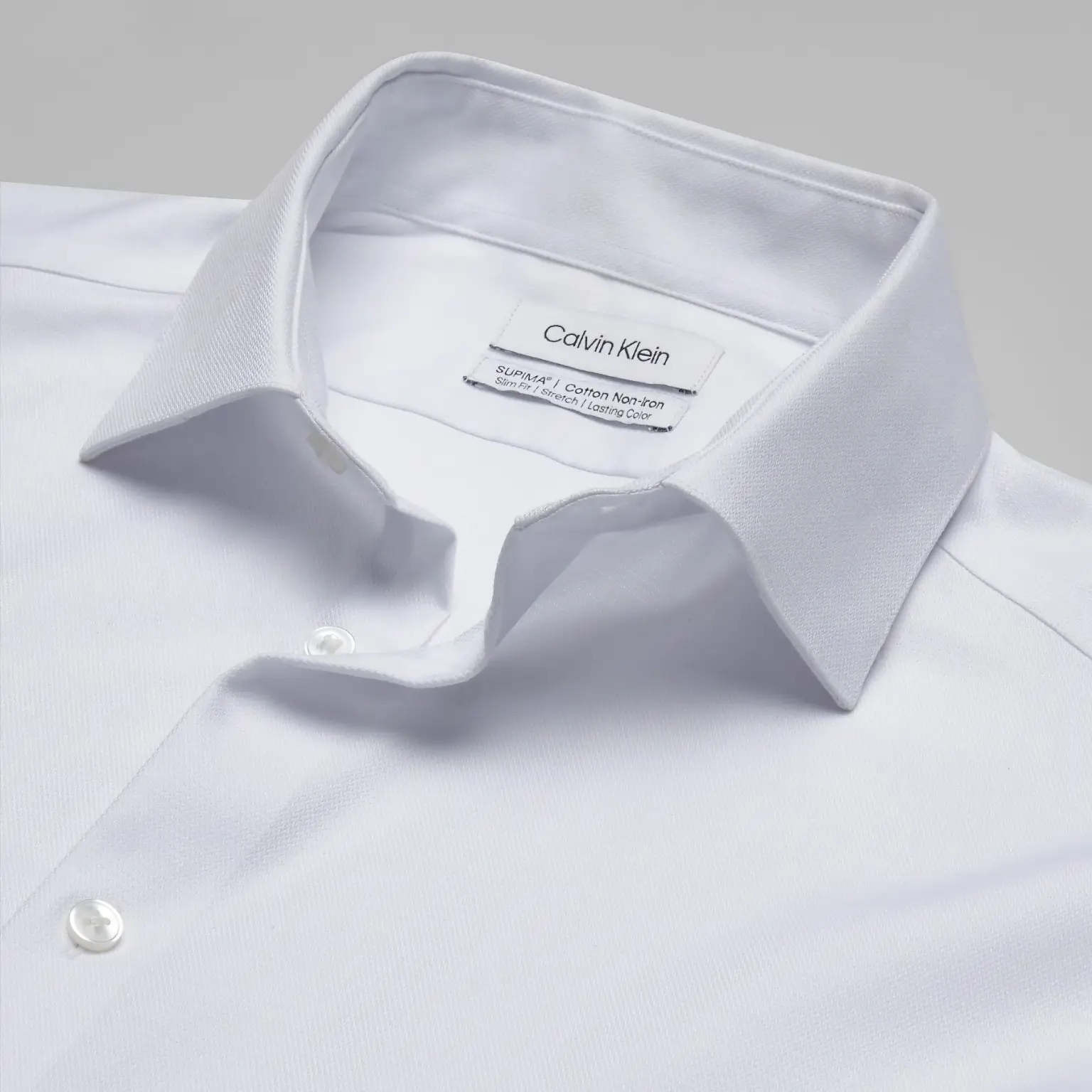 Calvin klein spread collar shirt