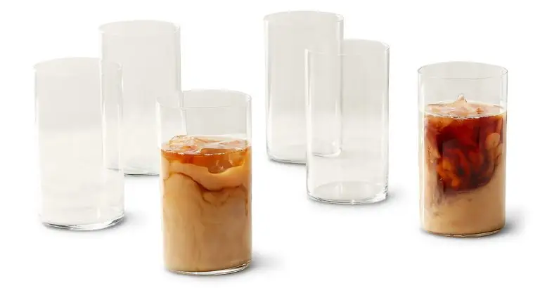 Boaz clear glass set