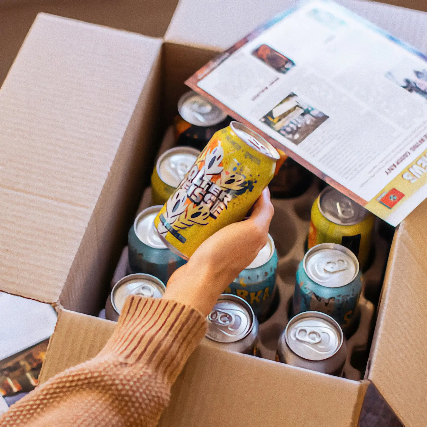 Craft beer club membership