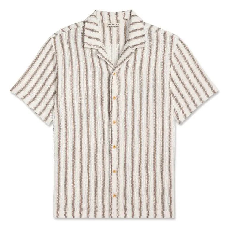Waveloom crochet shirt