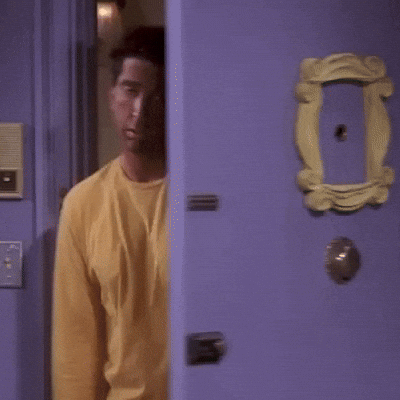Friends ross self tanner animation