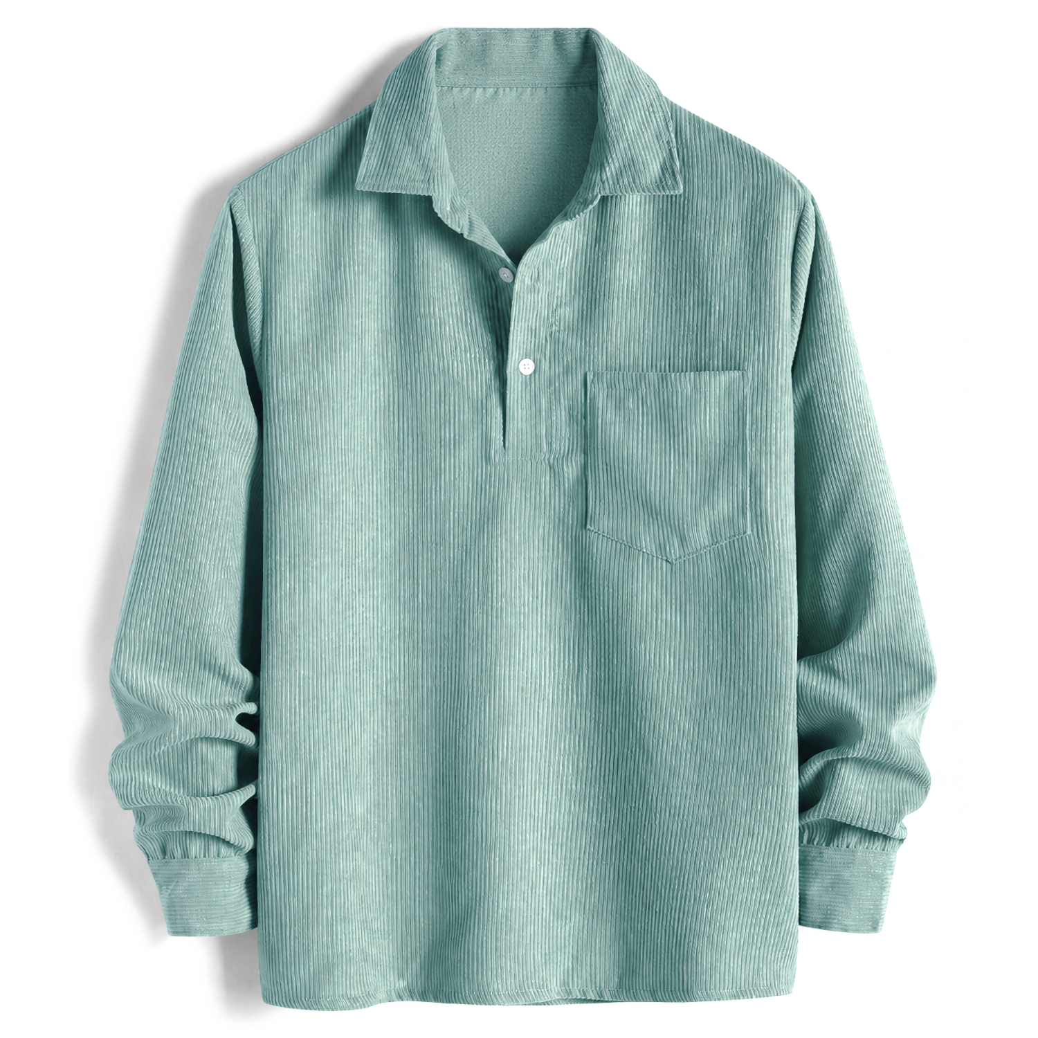 Harrison of California Cord Popover Shirt