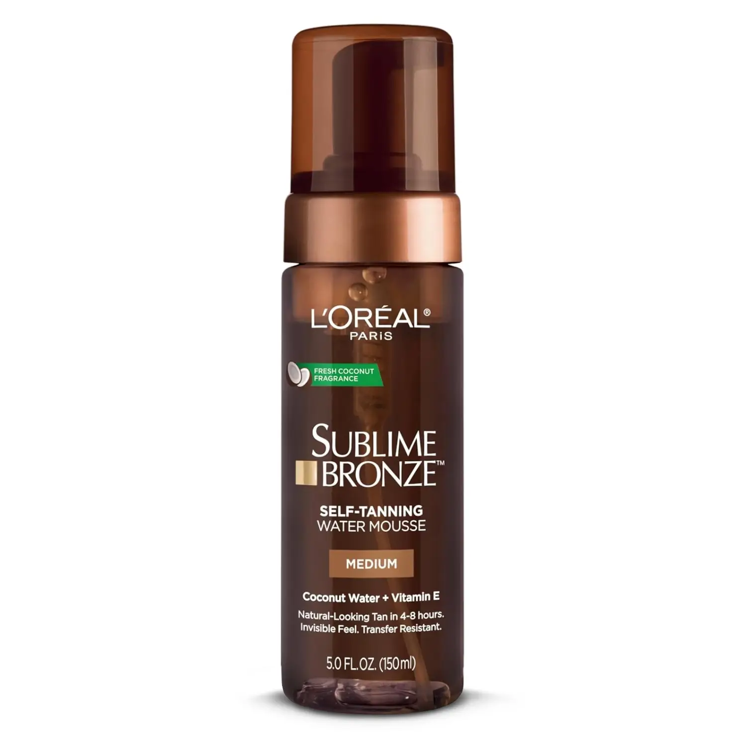 L'Oreal Paris Sublime bronze self tanning water mousse