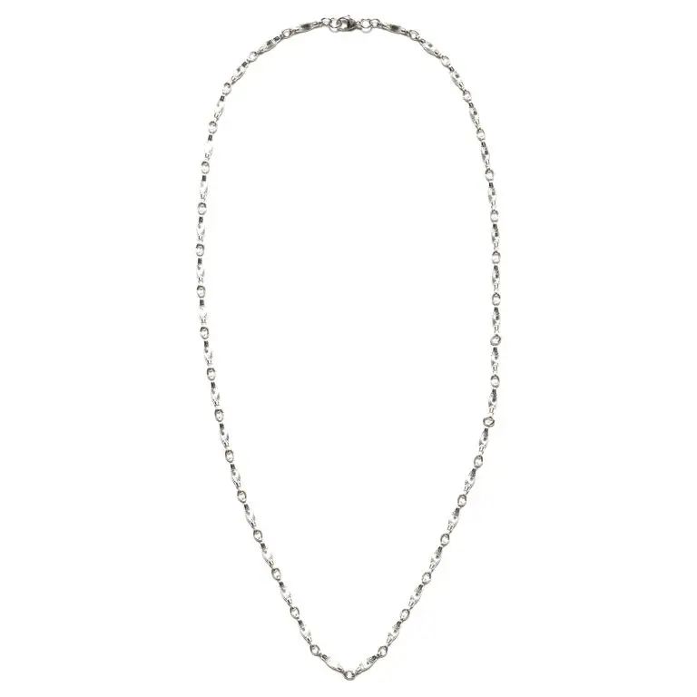 Sunburst chain necklace
