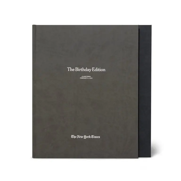 Birthday edition book
