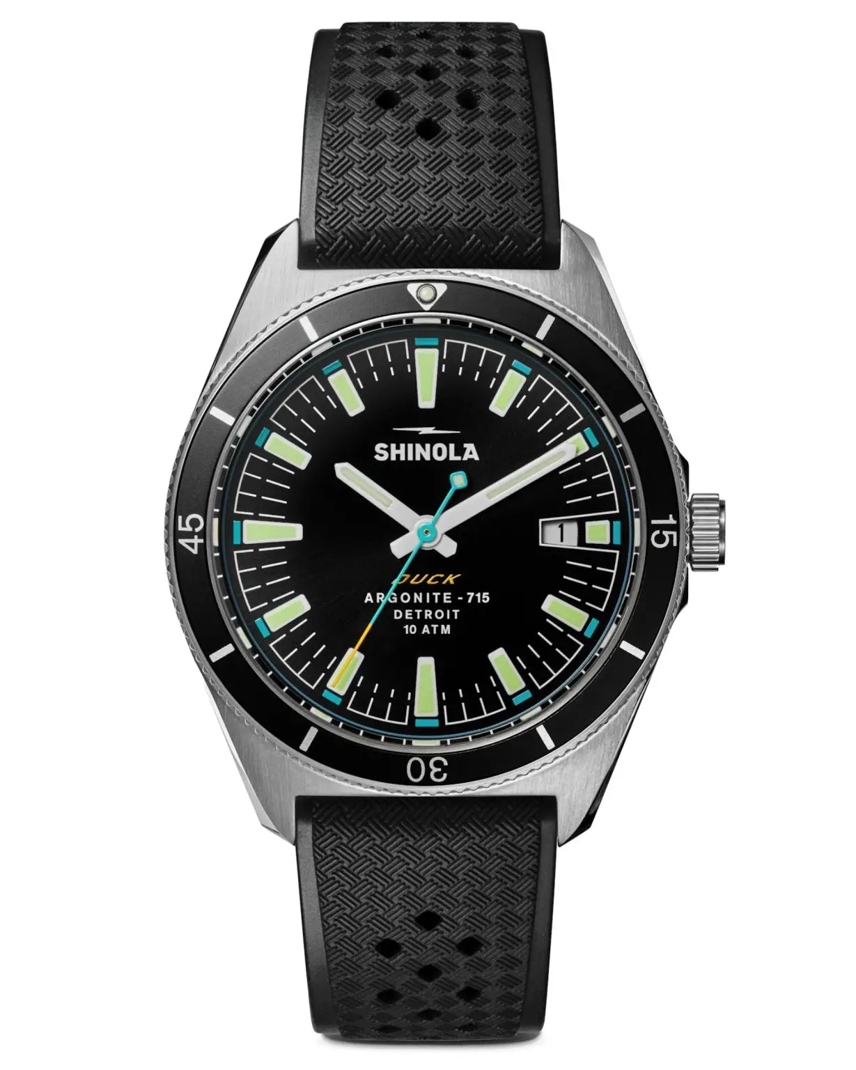 Shinola duck 3hd 40mm watch