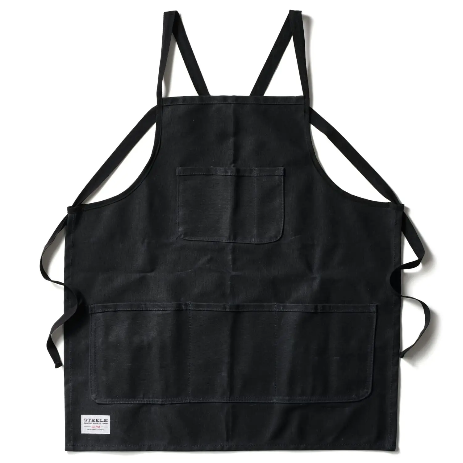 Steele Waxed canvas apron