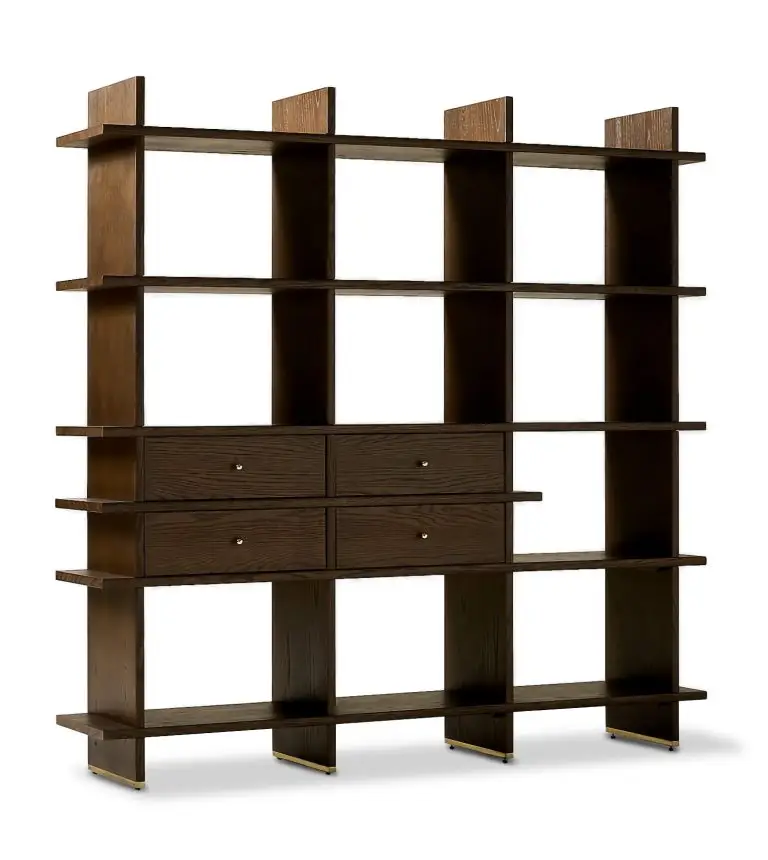 Todd Snyder x CB2 Madison oak bookcase