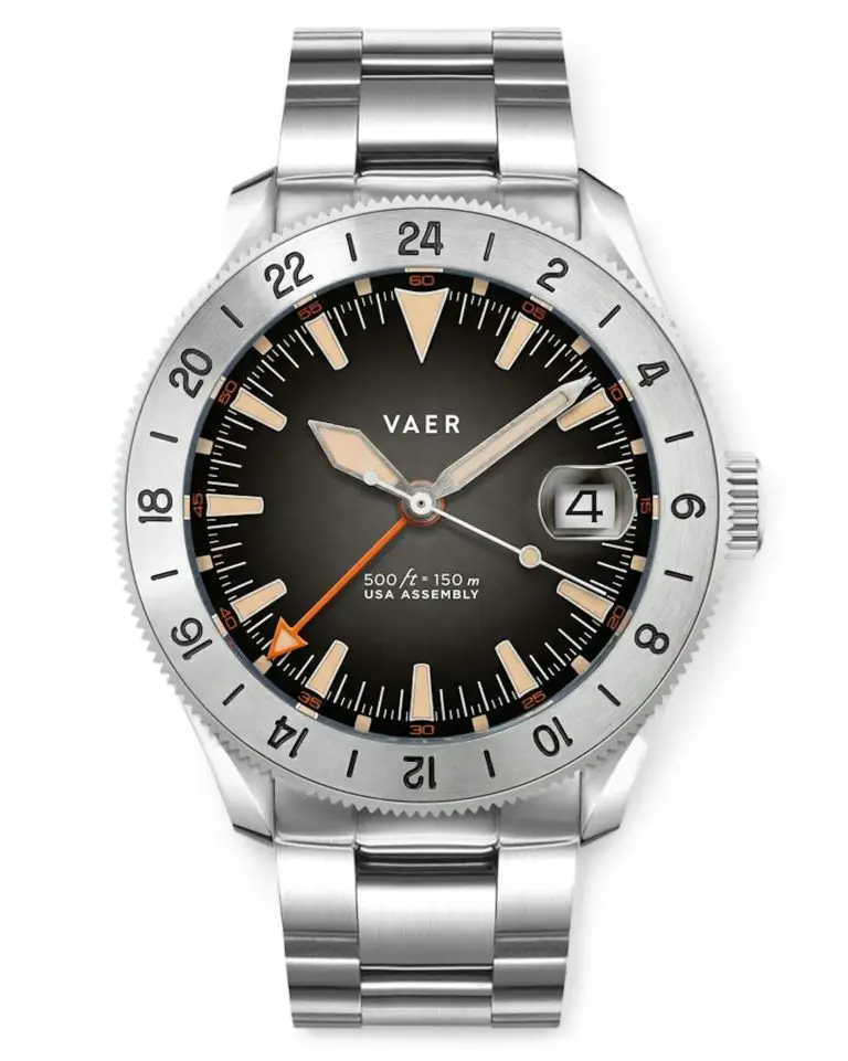 Huckberry x Vaer G2 Pacific Steel GMT