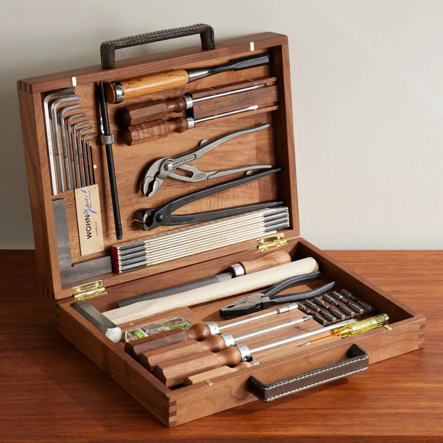 Wohngeist leather trimmed toolkit
