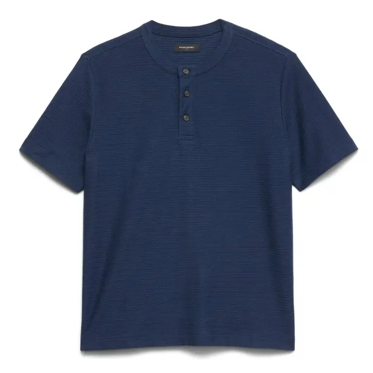 Textured henley