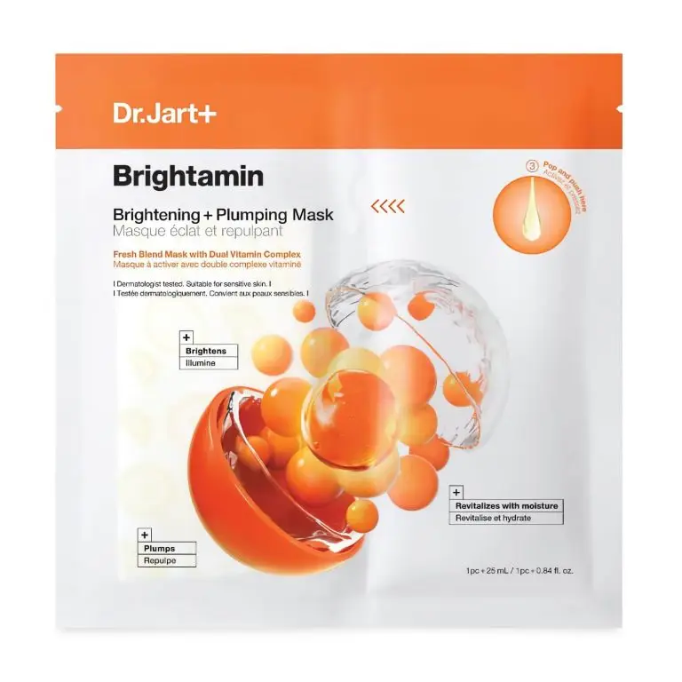 Dr. Jart+ Brightamin brightening sheet mask