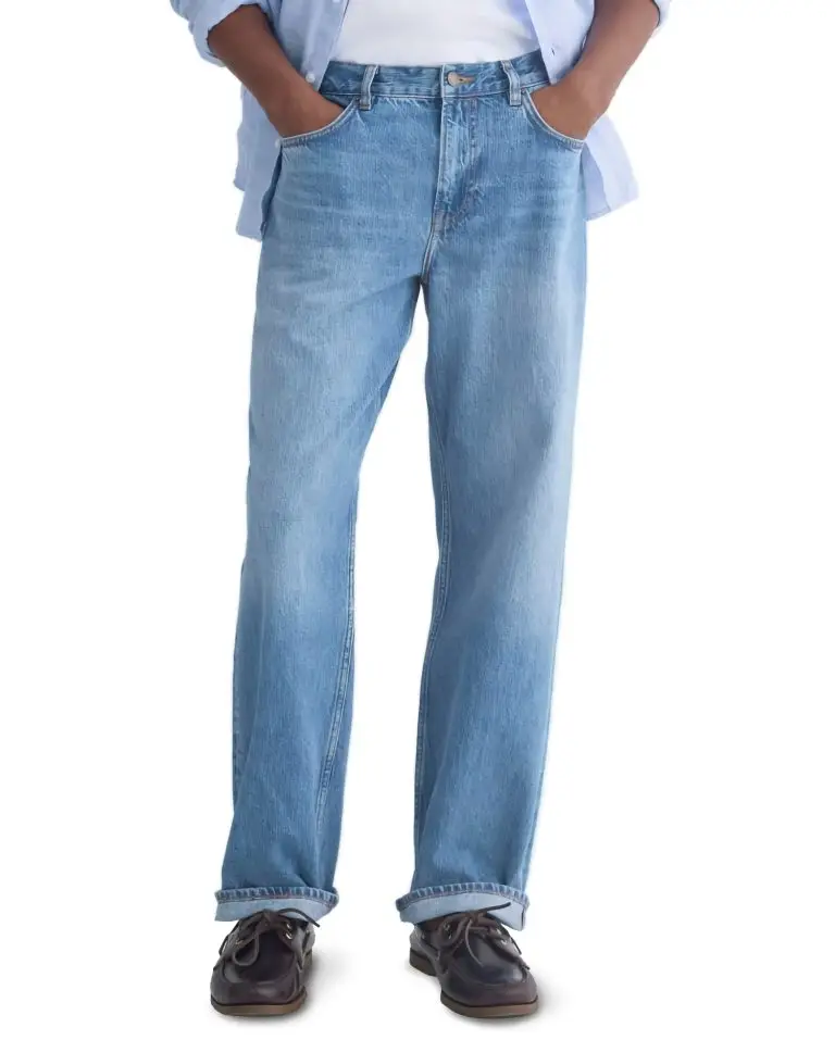 Relaxed selvedge jean
