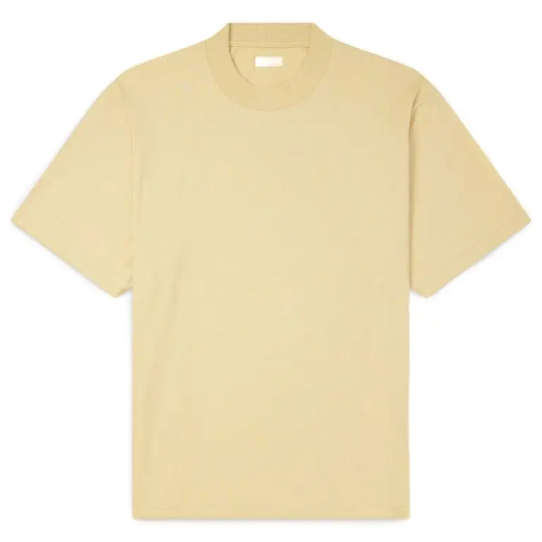 Kaptain Sunshine - Suvin Supima Cotton-Jersey T-Shirt - Men - Yellow - 3