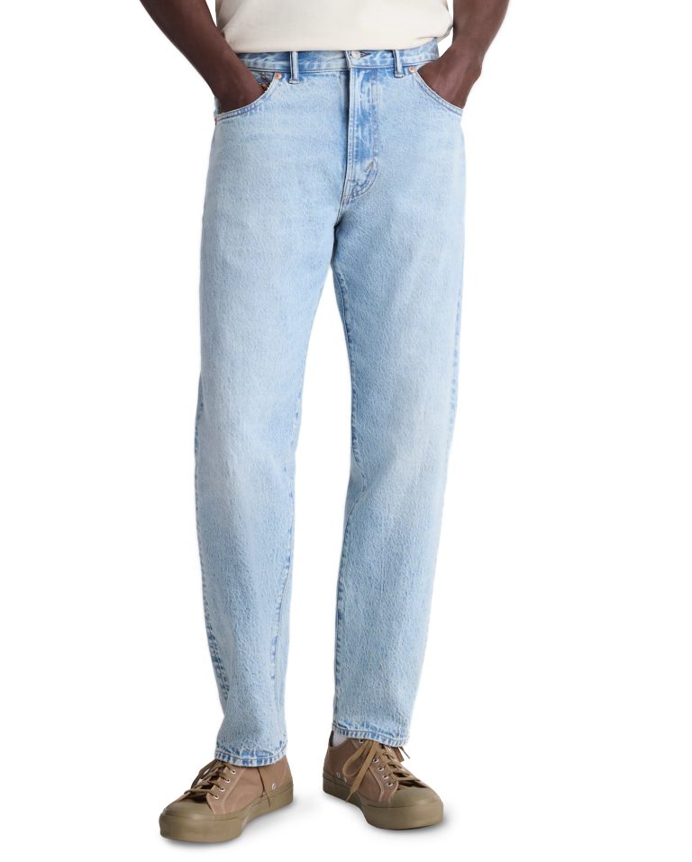 Relaxed taper summerweight jean