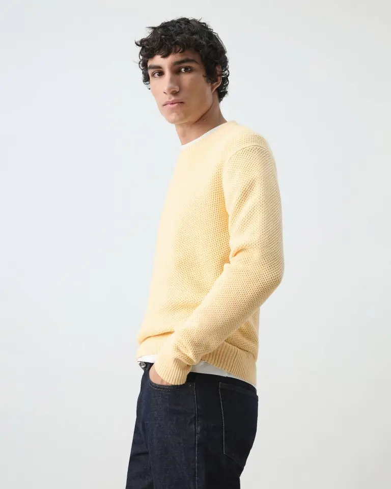 Cotton-blend sweater