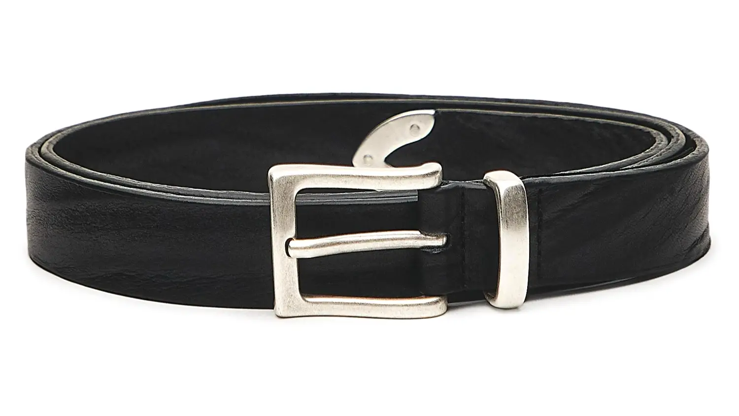 Massimo dutti nappa leather belt