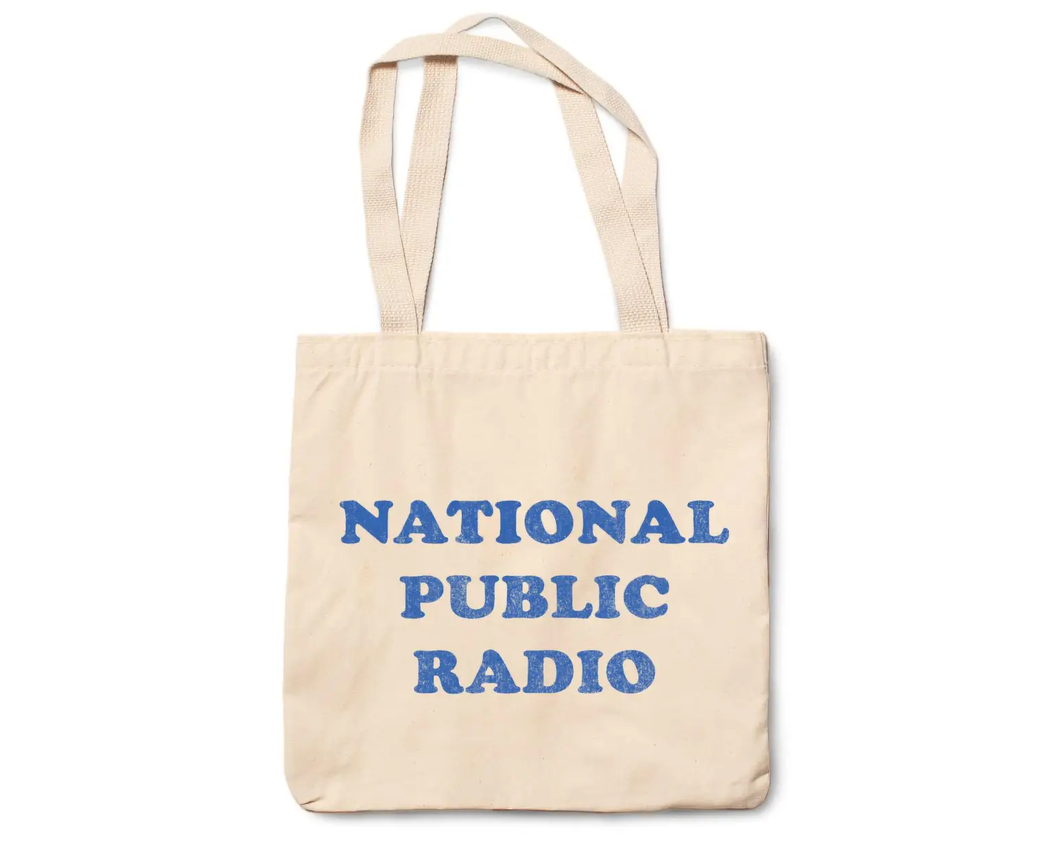 NPR ’70s logo tote