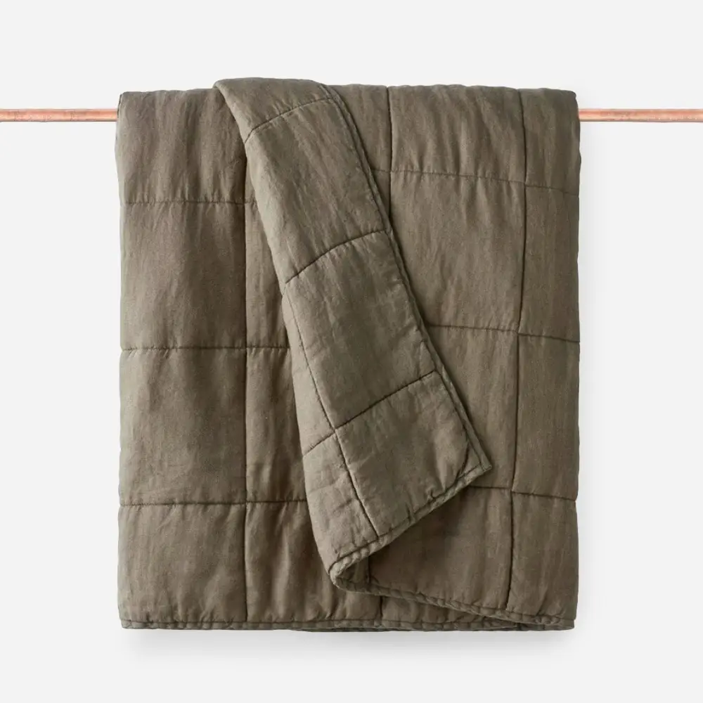 The citizenry stonewashed linen quilt