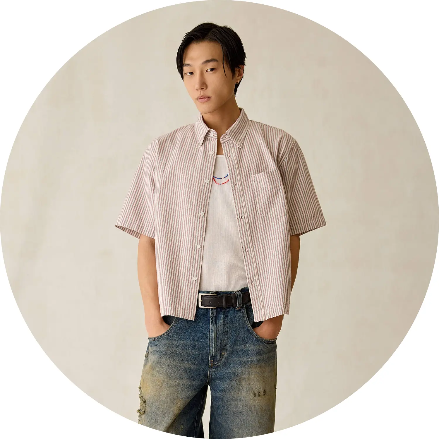 UO Relaxed-fit oxford shirt