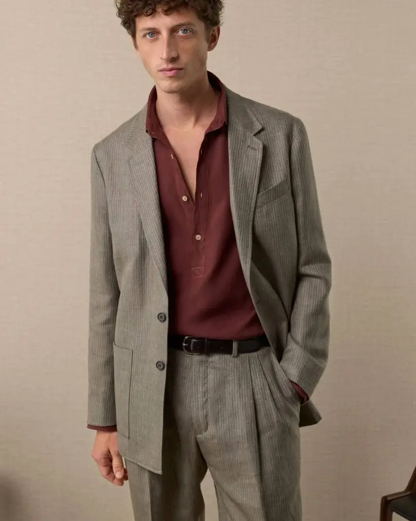 Men's summer relaxed suit outfit inspiration