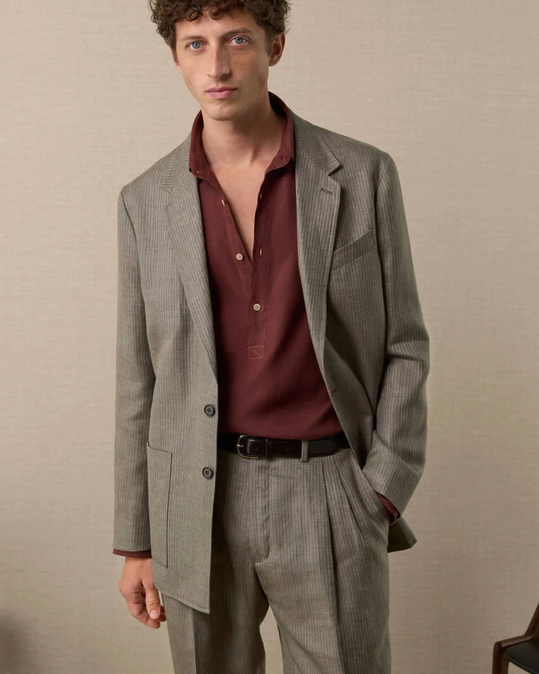 Men's summer relaxed suit outfit inspiration