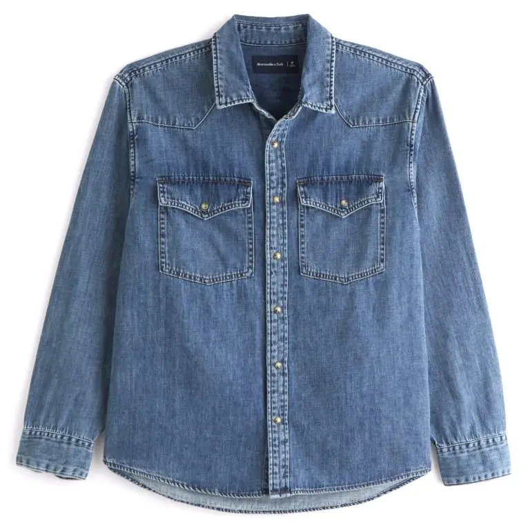 Denim Western shirt