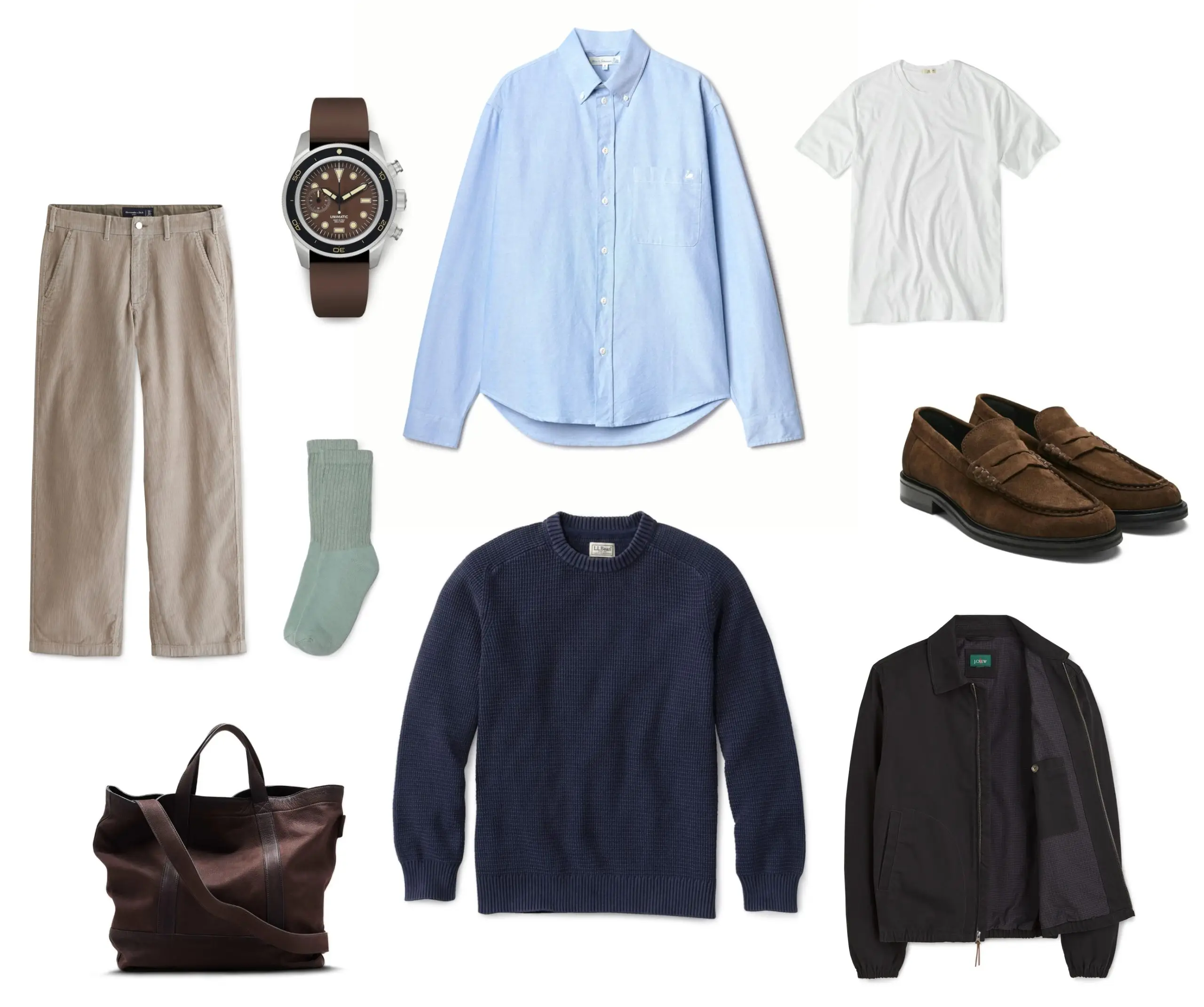 Men's back to school outfit products