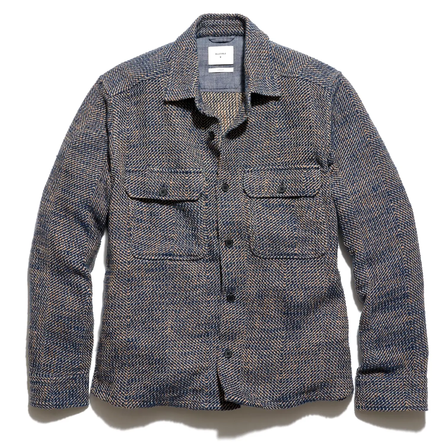 Billy reid herringbone cpo overshirt 1