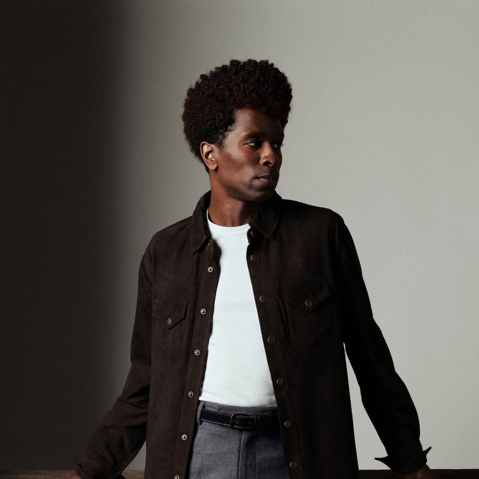 Billy reid savoy suede workshirt 3