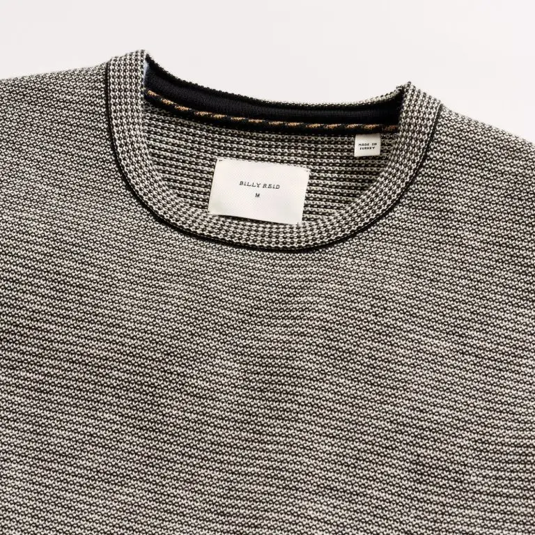 Tuck stripe knit