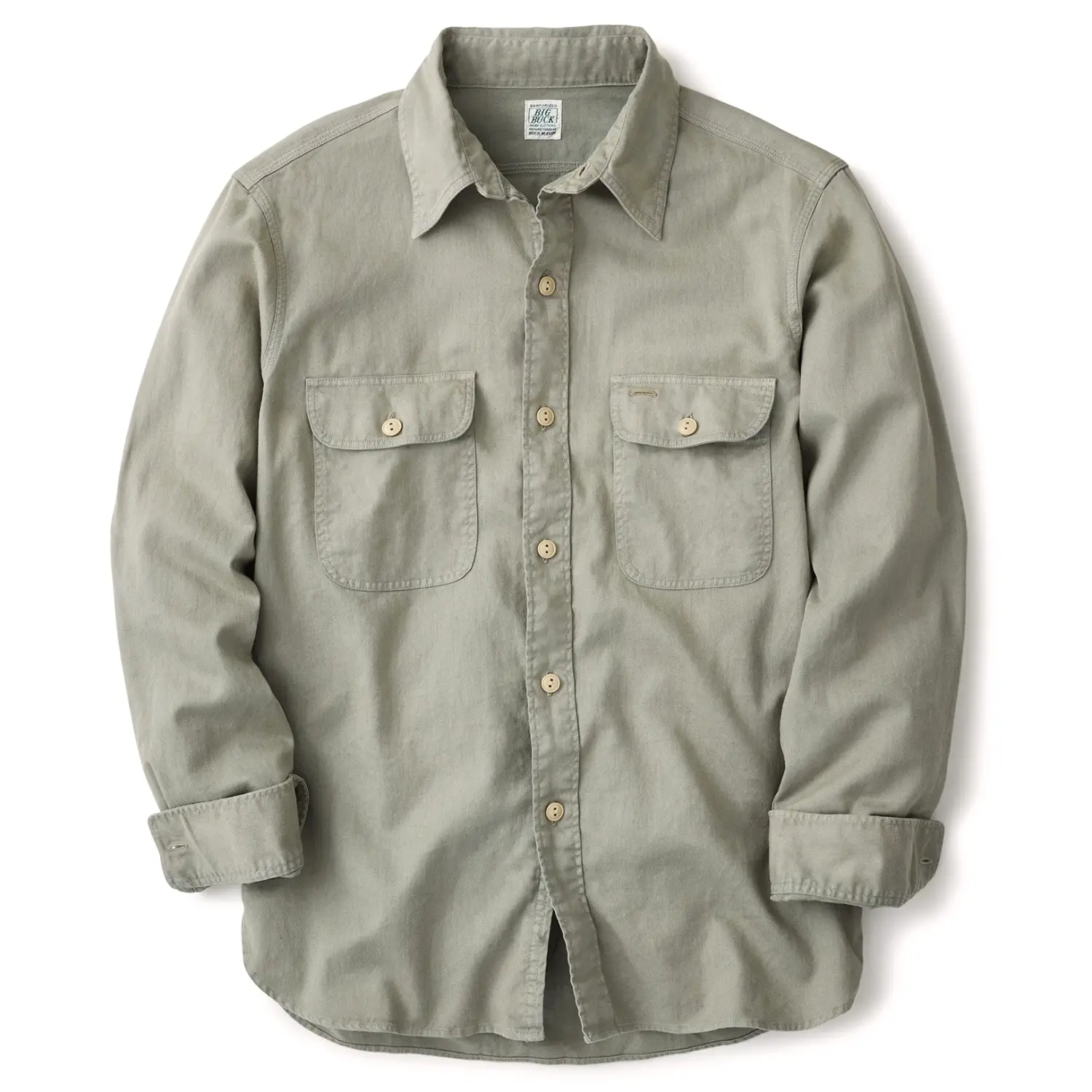 Buck mason tough twill work shirt