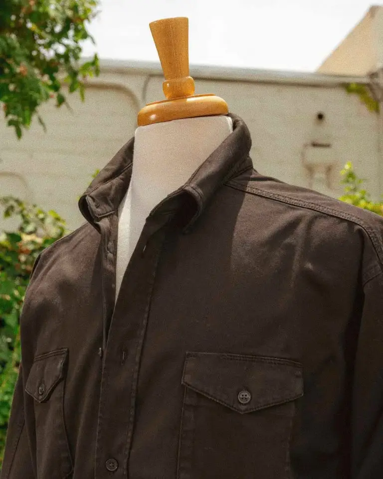Denim work shirt
