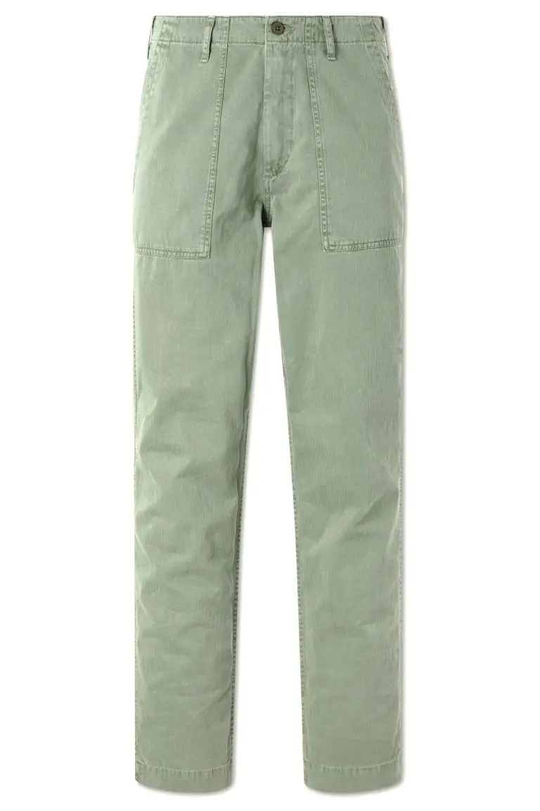 Hartford Herringbone fatigue pant