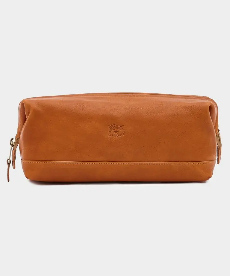 Il Bisonte leather Dopp Kit