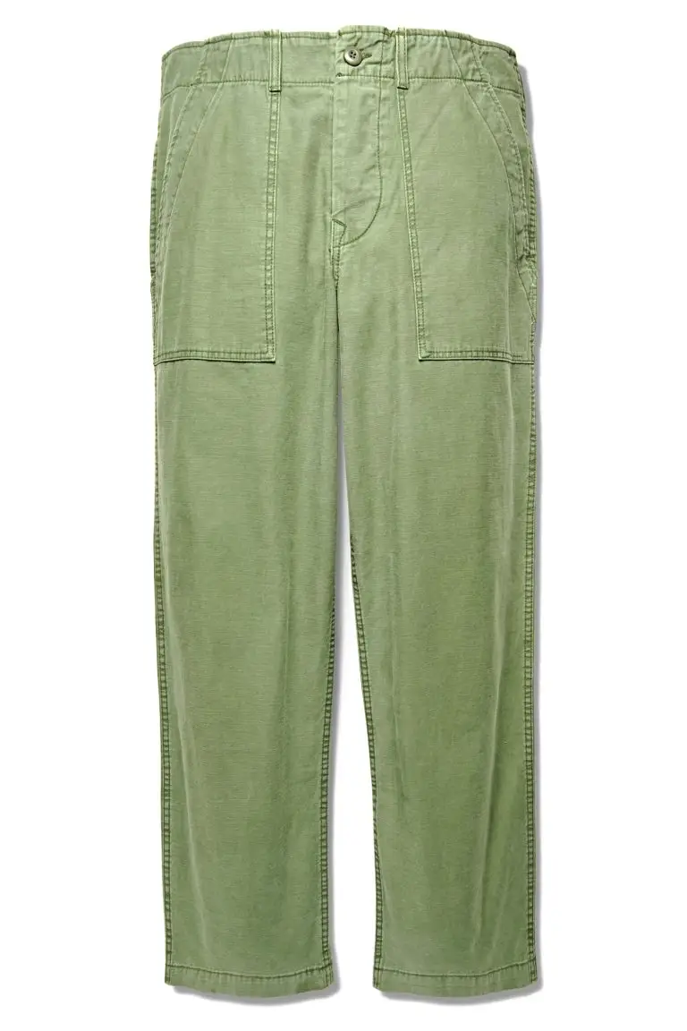 oliver military trouser in olive