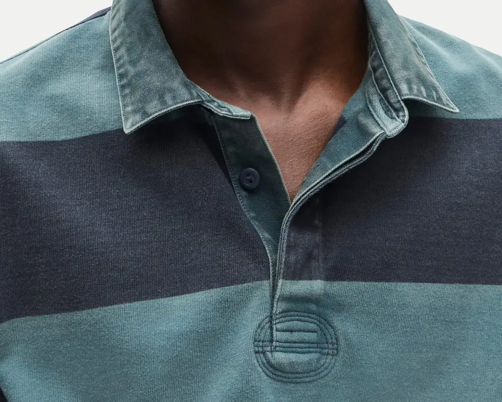 J.crew overdyed rugby shirt