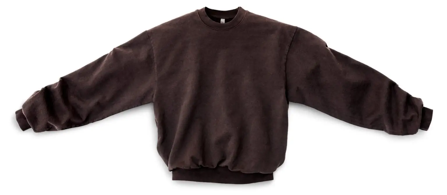 Los angeles apparel hf07 heavy fleece crewneck sweatshirt 1