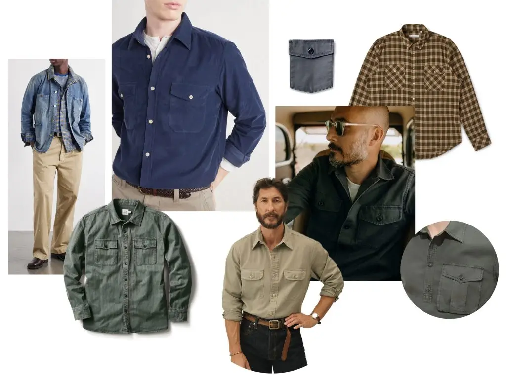 Men's work shirts outfit inspiration