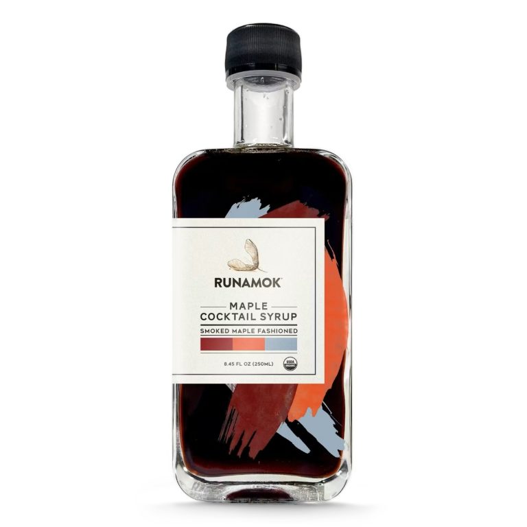 Smoked Maple Old Fashioned Cocktail Syrup