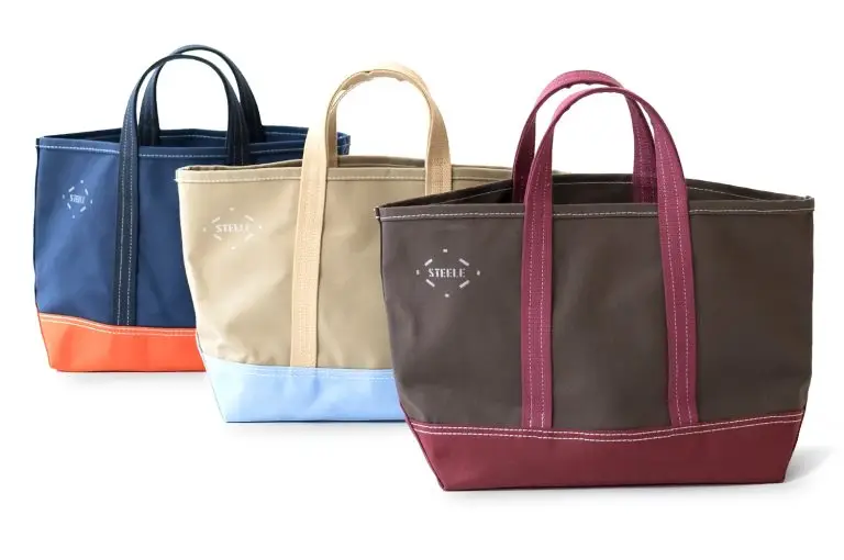 Color block tote