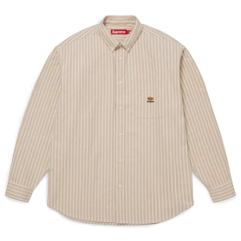 Loose-fit oxford shirt