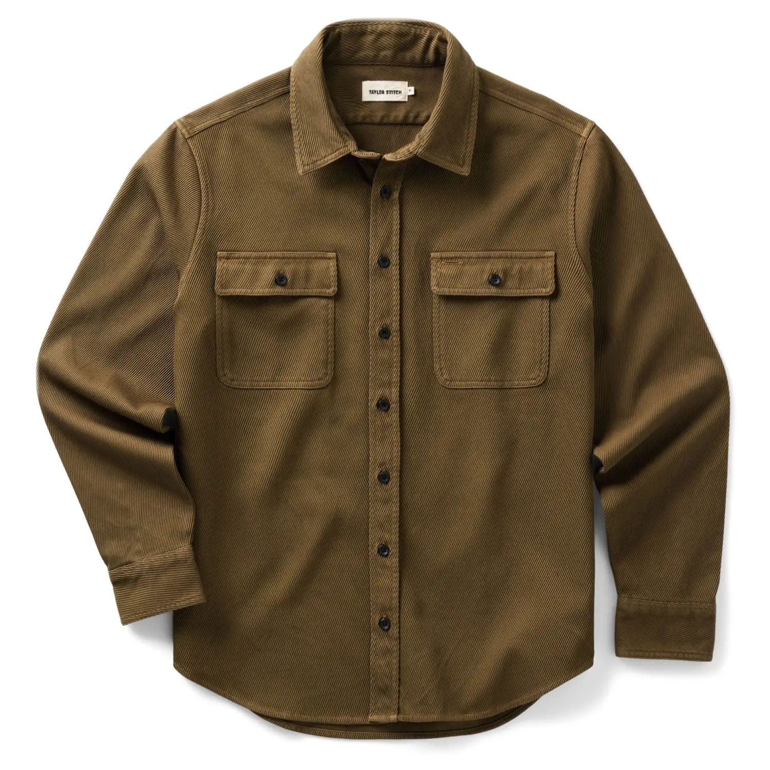 Taylor stitch ledge shirt in bay leaf twill 1
