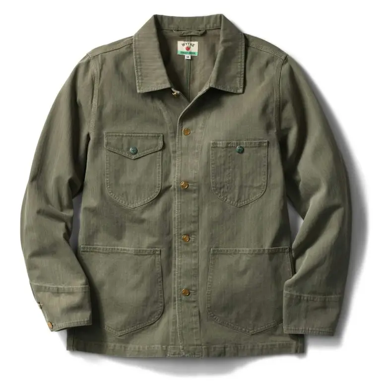 Japanese Herringbone Canvas Barn Jacket