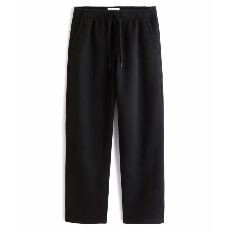 Essential Straight Open-Hem Sweatpant