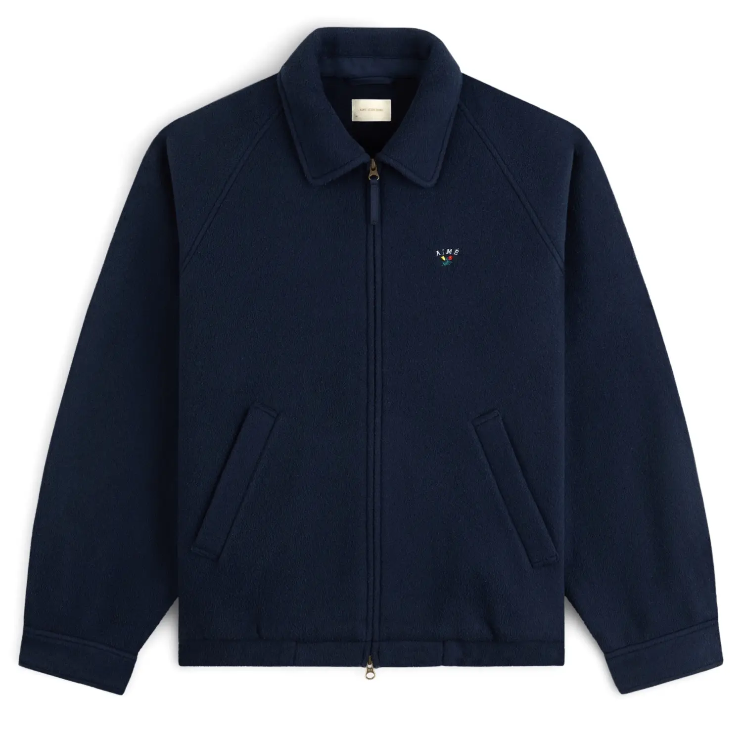 Aim leon dore crest fleece casual jacket 1