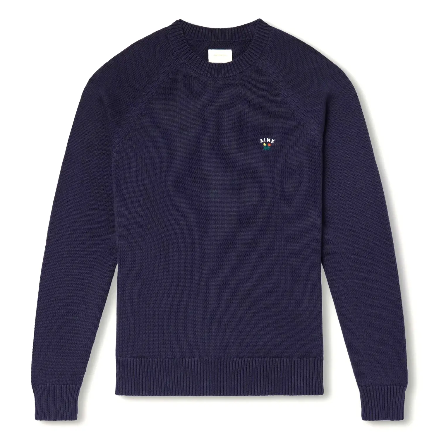 Aim leon dore logo embroidered cotton sweater