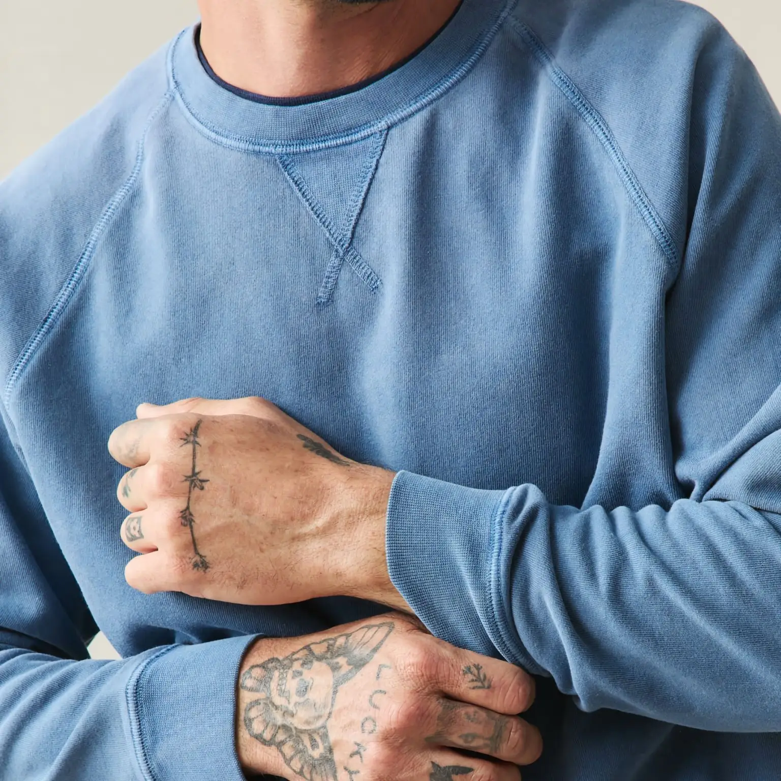American giant relaxed french terry crew sweatshirt