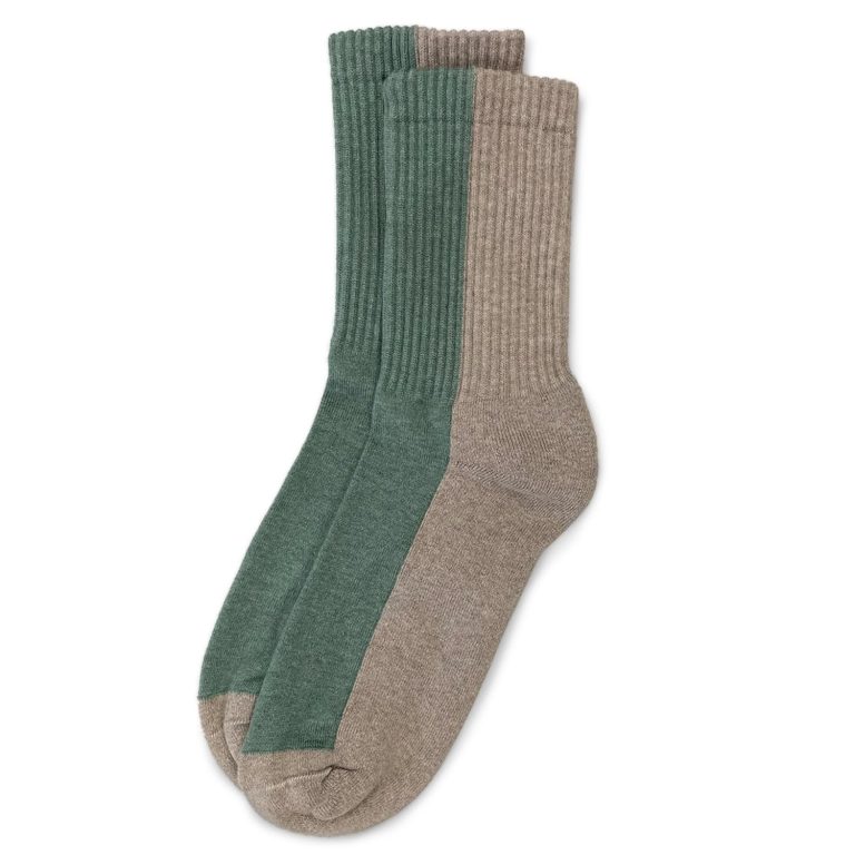 Dual Tone crew socks